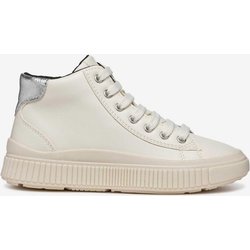 Geox Laquinny Sportschuhe weiß rein silber grau Mädchen - 28
