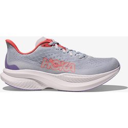HOKA Mach 6 Damen Laufschuhe grau/rot - 38