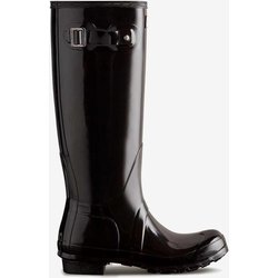 Hunter Original Tall Matte Damen Gummistiefel tiefschwarz - 36