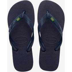 Flip-Flops Havaianas Brasil Logo blau - 33-34