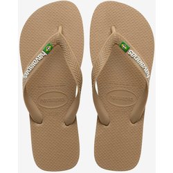 Havaianas Brasil Logo 2022 Flip-Flops beige/weiß - 35-36