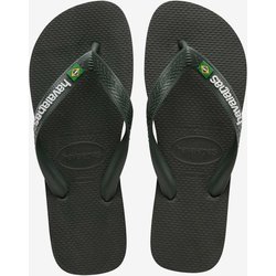 Havaianas Brasil Logo Flip-Flops dunkelgrün - 35-36