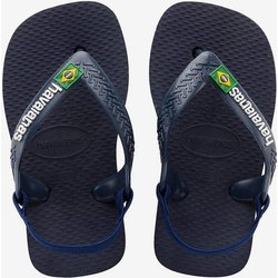 Havaianas Baby Brasil Logo Kinder Flip-Flops dunkelblau - 21