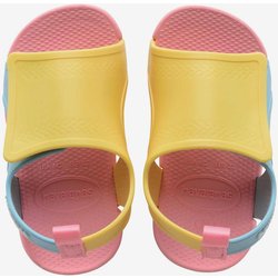Havaianas Play Baby Sandalen gelb/rosa/blau - 21