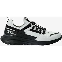 Jack Wolfskin Dromoventure Athletic Low Trekkingschuhe weiß/schwarz - 44.5