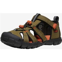 Keen Seacamp II CNX Junior Sandalen hellbraun/orange - 33
