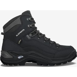 Lowa Renegade Mid GORE-TEX Wanderschuhe schwarz/grau - 44.5