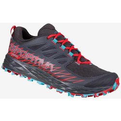 La Sportiva Lycan GORE-TEX Damen Trailrunningschuhe schwarz/rot/hellblau - 38