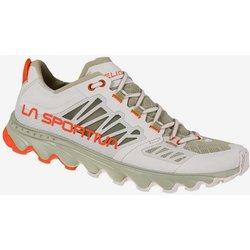 La Sportiva Helios III Damen Trailrunningschuhe weiß/orange/grau - 38