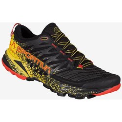 La Sportiva Akasha II Trailrunningschuhe schwarz/gelb/rot - 38