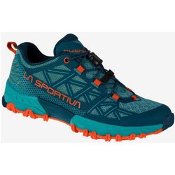La Sportiva Bushido II Kinder Trailrunningschuhe blau/orange - 33