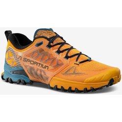 La Sportiva Bushido III GORE-TEX Trailrunningschuhe hellorange/blau - 41.5