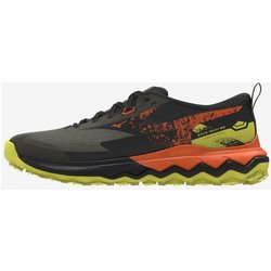 Mizuno Wave Ibuki 5 Trailrunningschuhe schwarz/rot/ocker - 44
