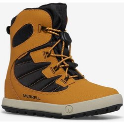 Merrell Snow Bank 4.0 Waterproof Kinder Wanderschuhe gelb/schwarz - 38
