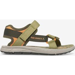 Merrell Kahuna Web 2.0 Kinder Sandalen olivgrün/orange - 30