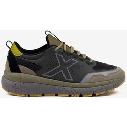 Munich Kava Sneaker schwarz/olivgrün - 39