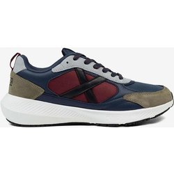 Munich Loop Sneaker granatrot/blau/braun - 39