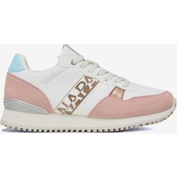 Napapijri Astra Damen Sneaker weiß/rosa/blau - 38