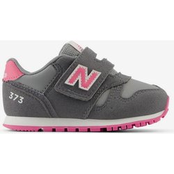 New Balance 373 Hook and Loop Freizeitschuhe dunkelgrau babyrosa - 21