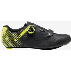 Northwave Core Plus 2 Rennradschuhe schwarz/neongelb - 38