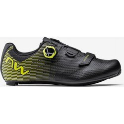 Northwave Storm Carbon 2 Rennradschuhe schwarz/neongelb - 36