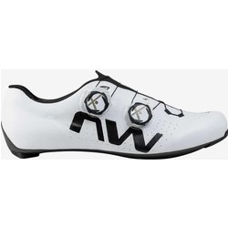 Northwave Veloce Extreme Filippo Ganna Rennradschuhe weiß/schwarz - 40