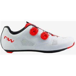 Northwave Revolution Rennradschuhe weiß/rot - 38