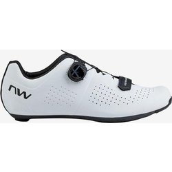 Northwave Storm Carbon Rennradschuhe schneeweiß/schwarz - 42