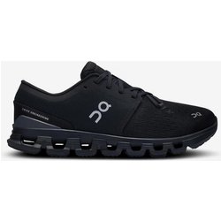 On Cloud X 4 Damen Laufschuhe pechschwarz - 38.5