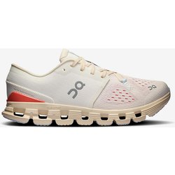 On Cloud X 4 Damen Laufschuhe elfenbeinweiß/orange - 37
