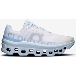 On Running Cloudmonster Damen Laufschuhe polarweiß/hellblau - 42.5