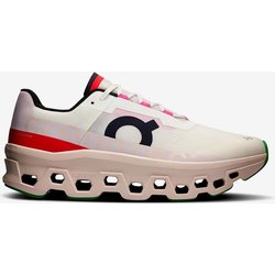 On Cloudmonster Laufschuhe weiß/rosa - 44.5