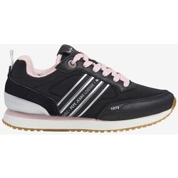Pepe Jeans Dublin Half Kinder Sneaker schwarz/rosa - 32