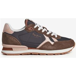 Pepe Jeans Brit Jump Damen Sneaker braun/rosa - 37