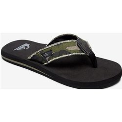 Quiksilver Monkey Abyss Flip-Flops schwarz/grün - 45