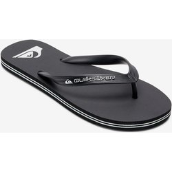 Quiksilver Molokai Panel Flip-Flops schwarz/weiß - 39
