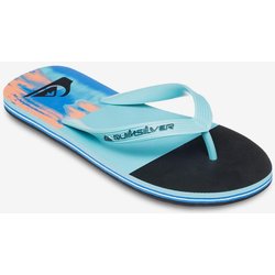 Quiksilver Molokai Stripe 25 Flip-Flops blau/orange - 39