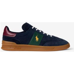 Ralph Lauren Suede Area Sneaker dunkelblau/grün/rot - 41
