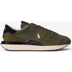Ralph Lauren Train 89 Suede & Oxford Sneaker olivgrün - 40