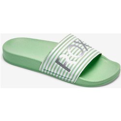 Roxy Slippy Kinder Badesandalen hellgrün/grau - 31