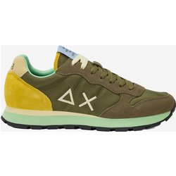 SUN68 Tom Multicolor Sneaker olivgrün/gelb - 41