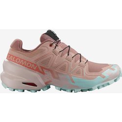 Salomon Speedcross 6 Damen Trailrunningschuhe rosa/hellblau - 36
