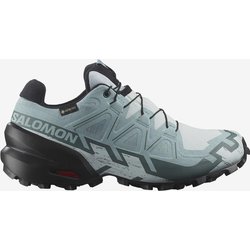 Salomon Speedcross 6 GORE-TEX Damen Trailrunningschuhe himmelblau/schwarz - 36