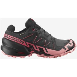 Salomon Speedcross 6 GORE-TEX Damen Trailrunningschuhe dunkelgrau/rosa - 36