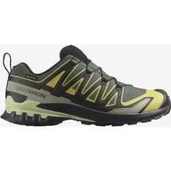 Salomon XA PRO 3D v9 GORE-TEX Trailrunningschuhe dunkelgrün/gelb - 44(2/3)