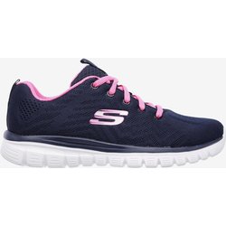 Skechers Graceful - Get Connected Rennradschuhe blau marine rosa damen - 39