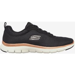 Skechers Flex Appeal 4.0 Damen Laufschuhe schwarz/bronze - 36