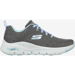 Skechers Arch Fit - Comfy Wave Damen Laufschuhe grau/blau - 40