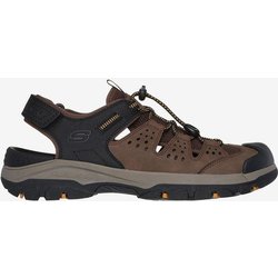 Skechers Tresmen Menard Sandalen dunkelbraun/schwarz - 40