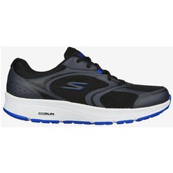Skechers Go Run Down Laufschuhe schwarz/grau/blau - 41